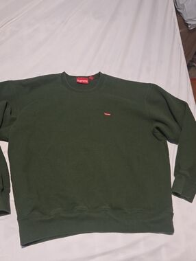 Supreme Fw20 Dark Green Crewneck SIZE L
